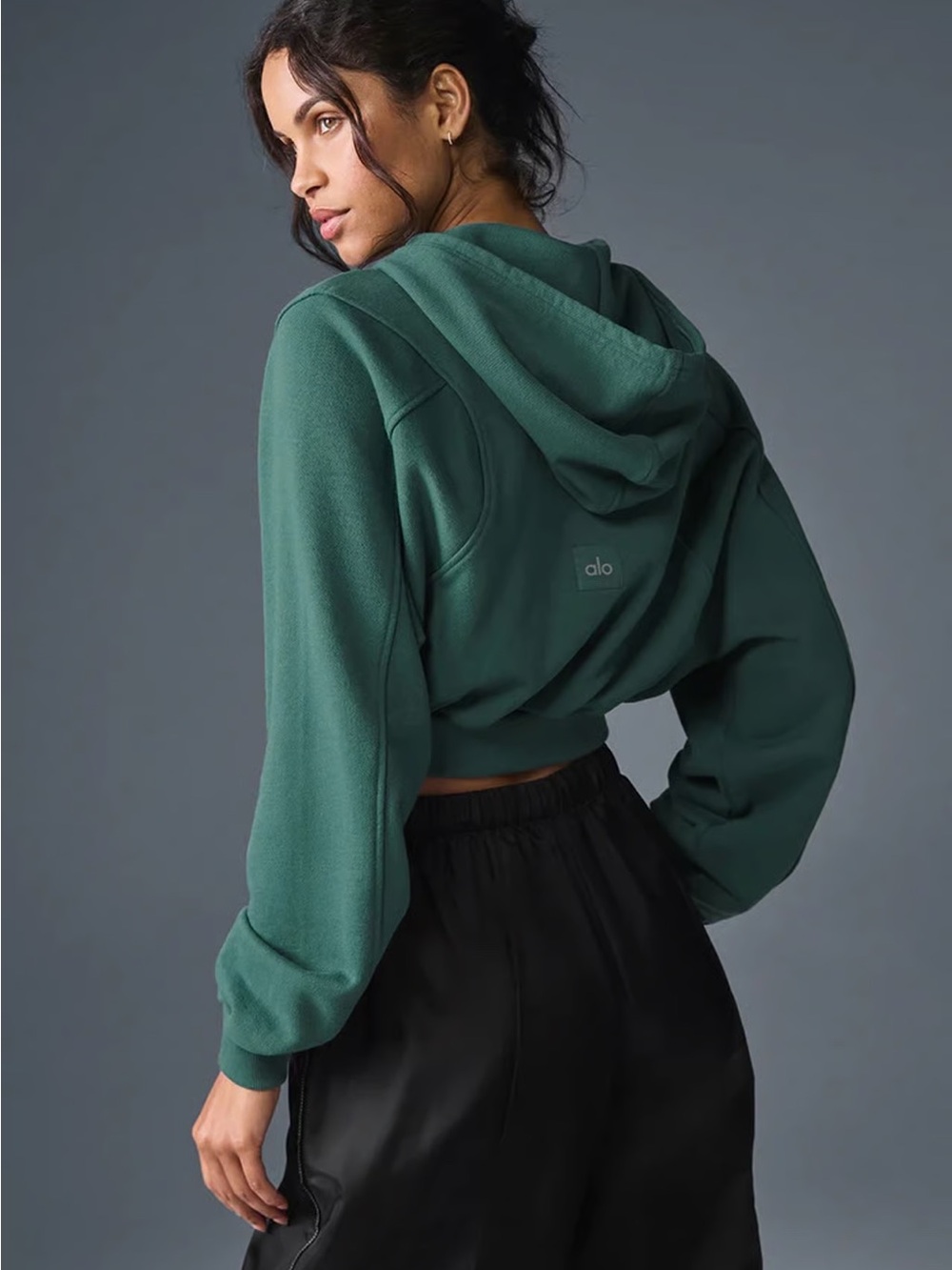 ALO Yoga Women's SET (ZIP-UP HOODIE +   SWEATPANTS)